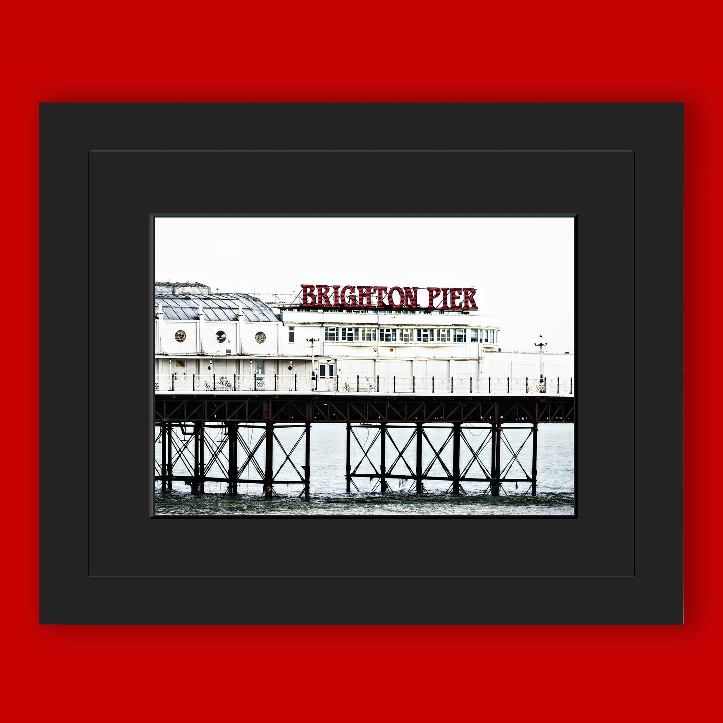 Brighton Palace Pier Limited Edition Print By Stef Kerswell