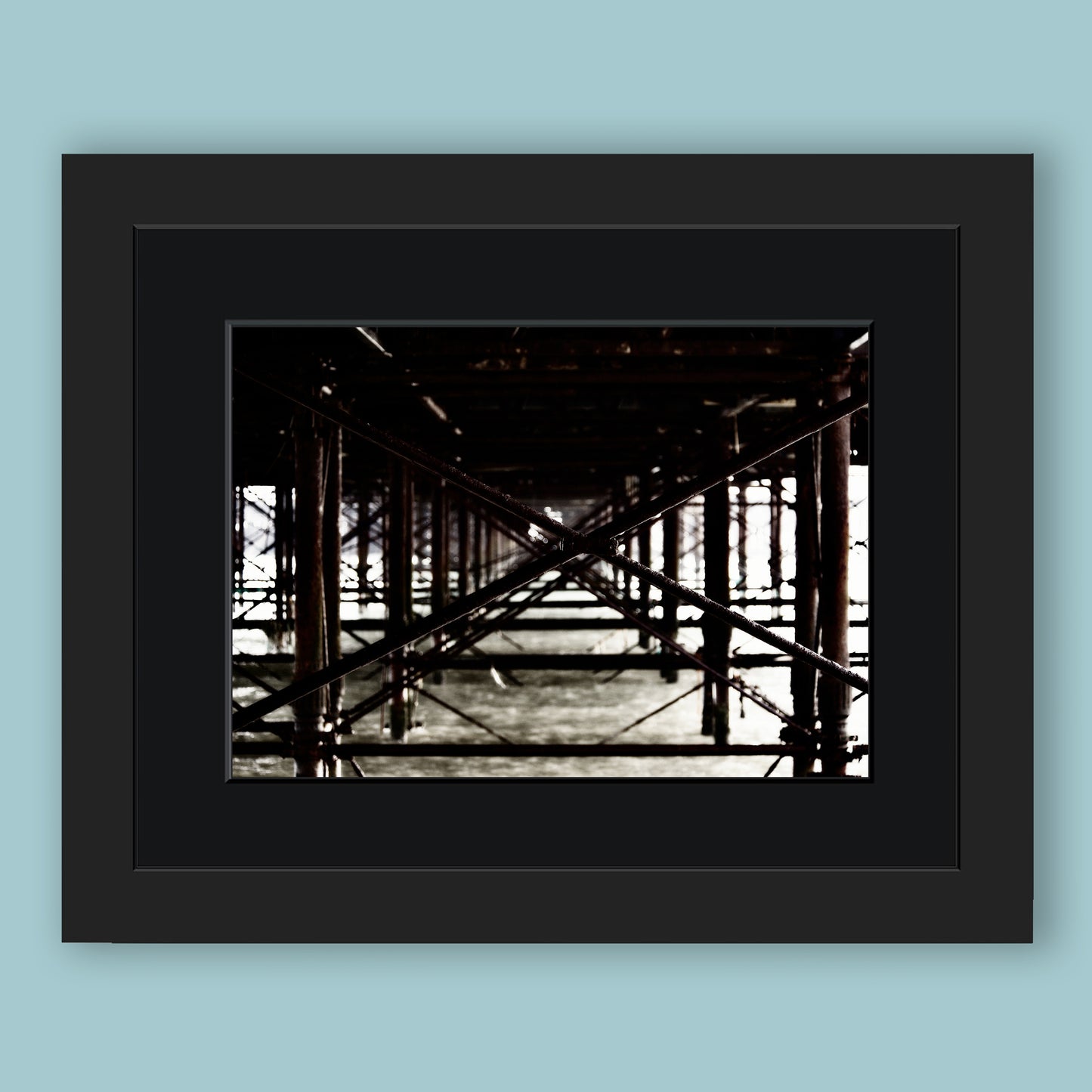 Below the Palace Pier Limited Edition Print by Stef Kerswell