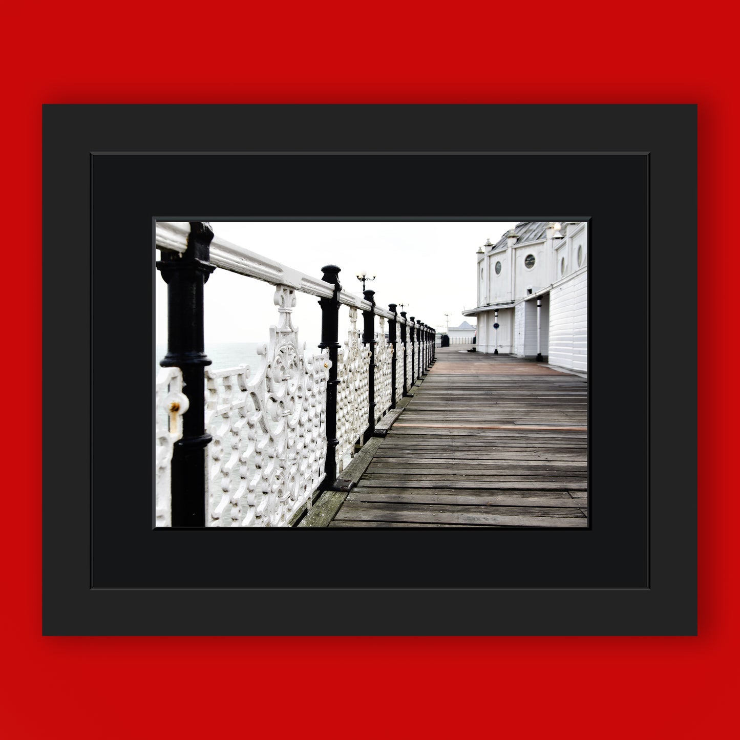Palace Pier empty Limited Edition Print By Stef Kerswell