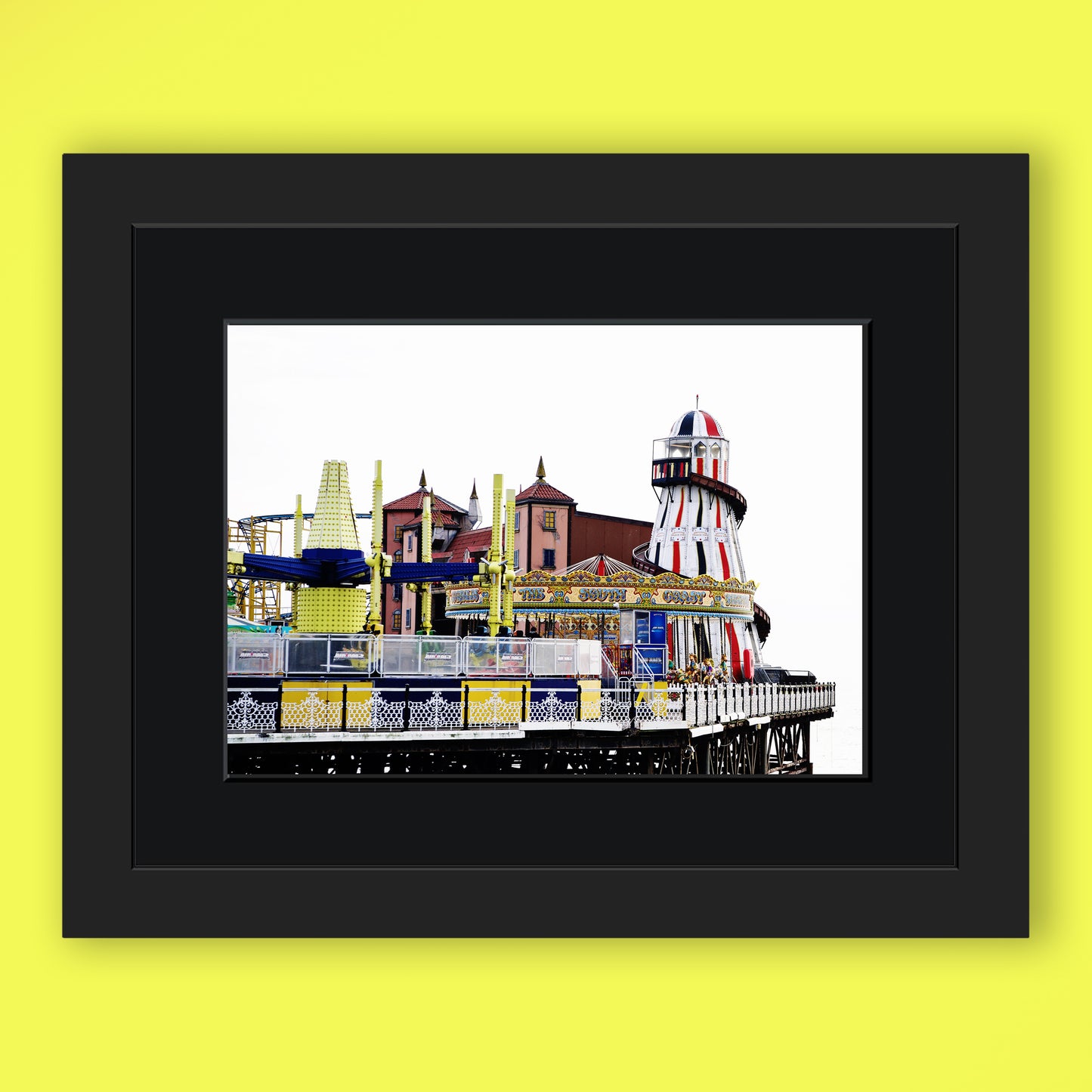 The Palace Pier Brighton Limited Edition Print By Stef Kerswell
