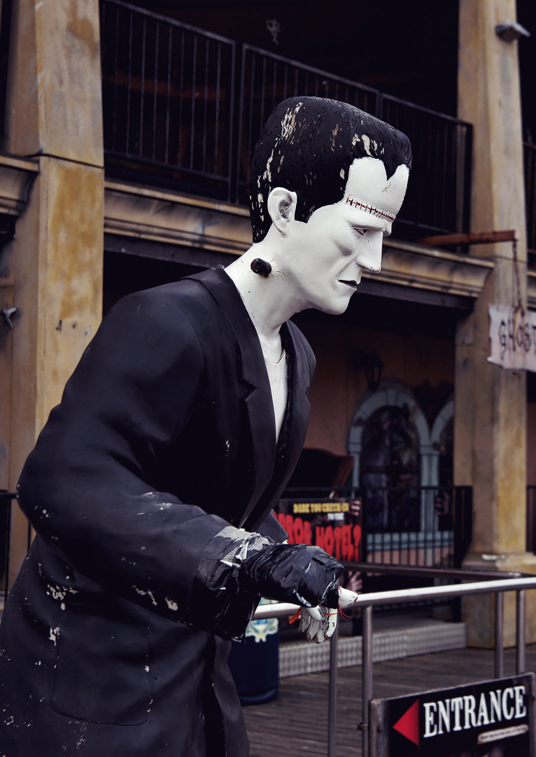 Frankenstein on the Palace Pier Brighton Limited Edition Print By Stef Kerswell