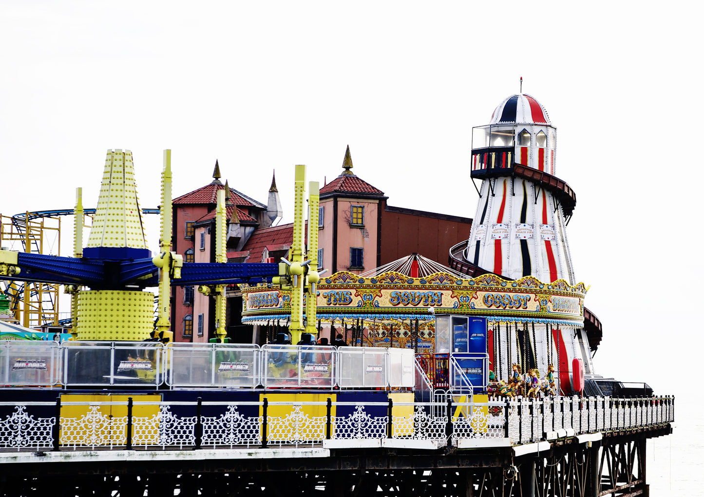 The Palace Pier Brighton Limited Edition Print By Stef Kerswell