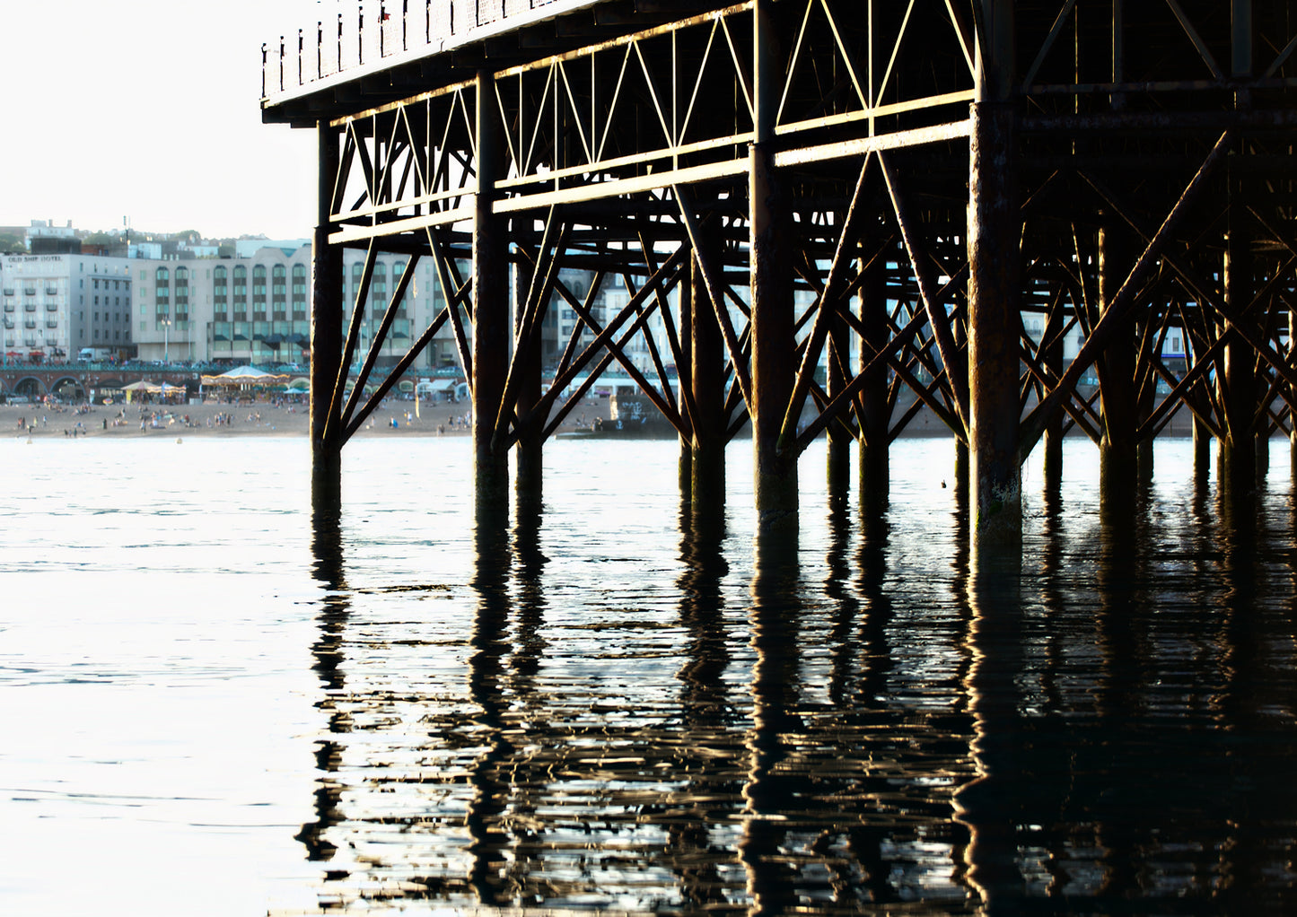 Below the Palace Pier Limited Edition Print by Stef Kerswell