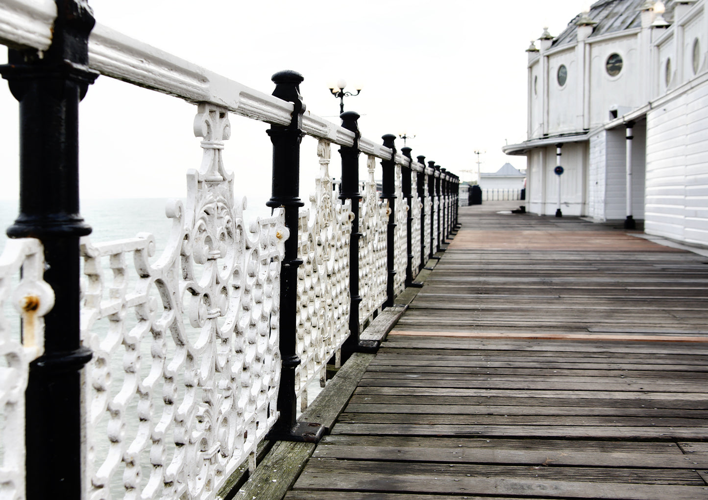 Palace Pier empty Limited Edition Print By Stef Kerswell