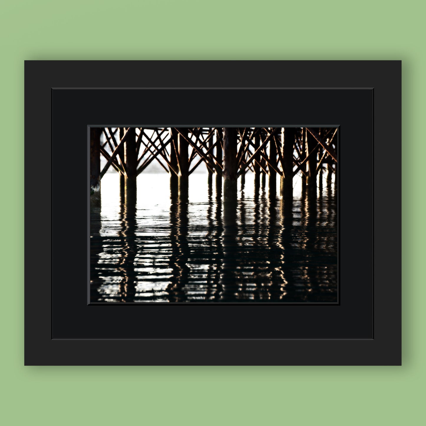 Below the Palace Pier Limited Edition Print by Stef Kerswell
