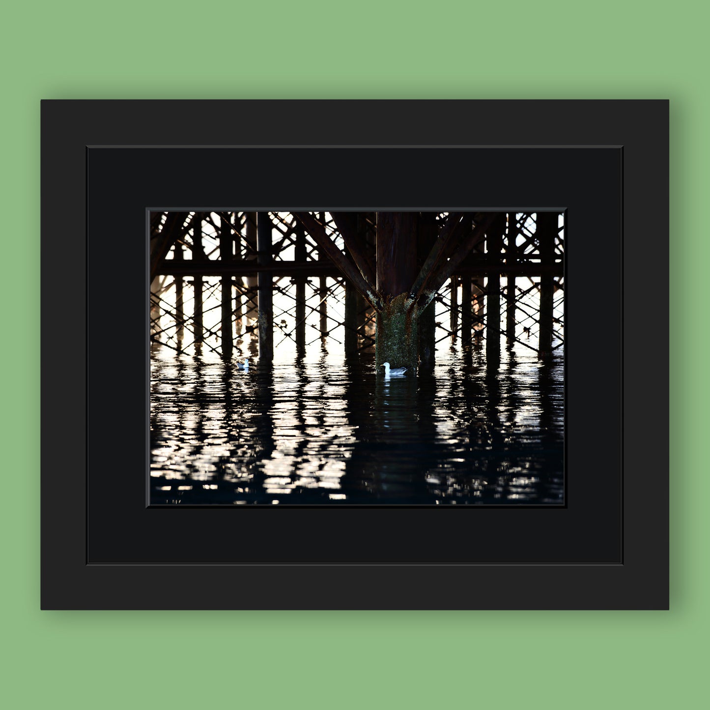 Below the Palace Pier Limited Edition Print by Stef Kerswell
