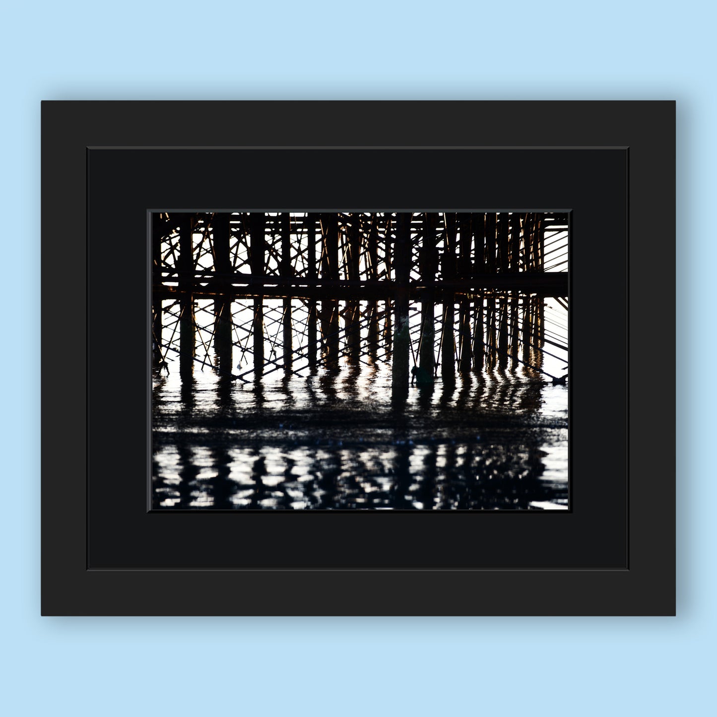 Below the Palace Pier Limited Edition Print by Stef Kerswell