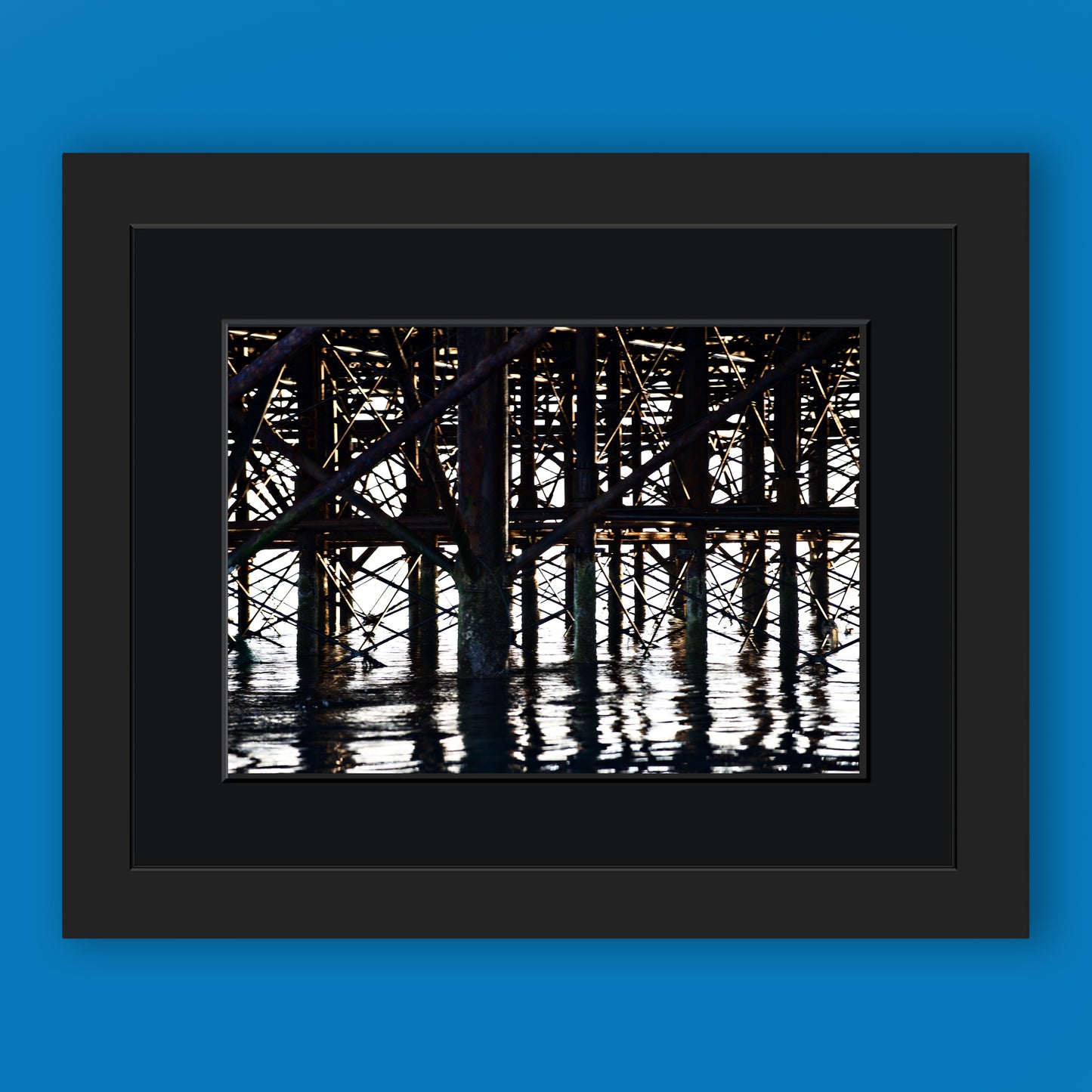 Below the Palace Pier Limited Edition Print by Stef Kerswell