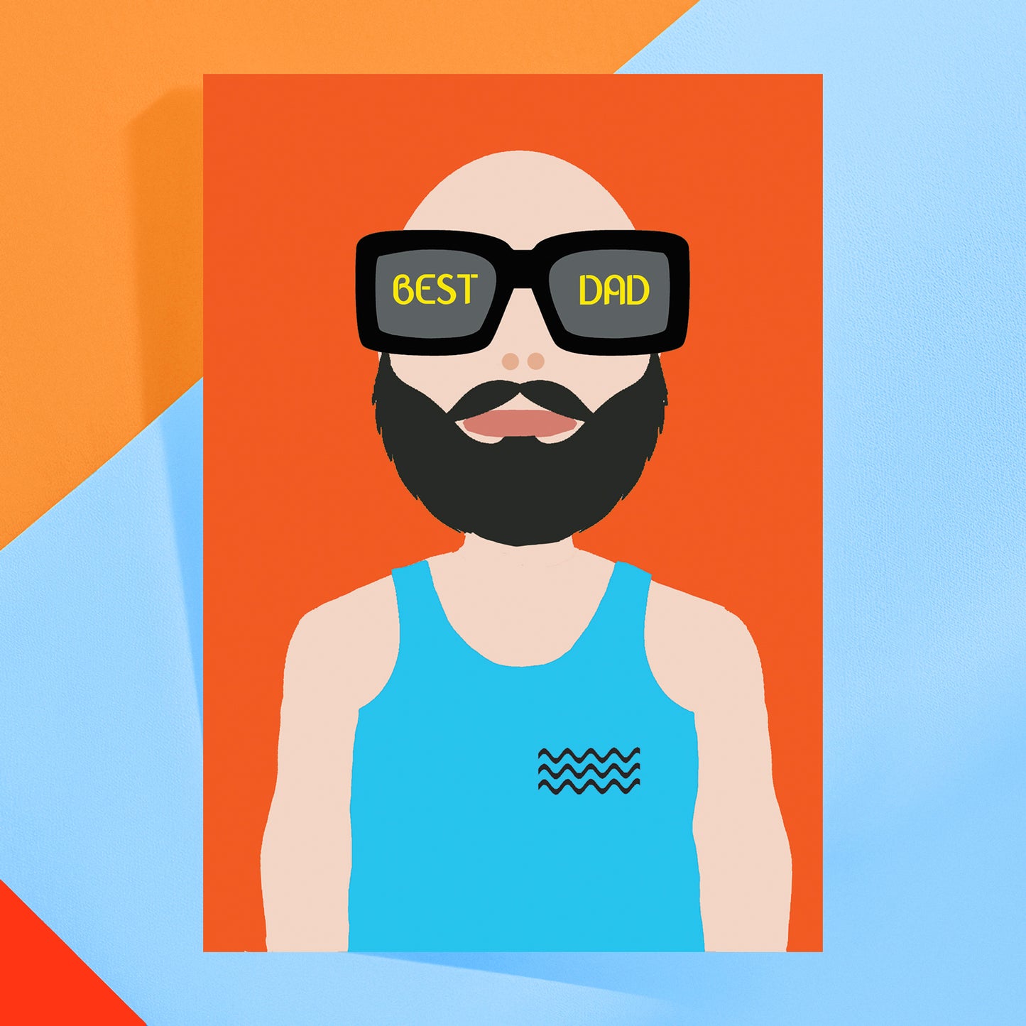 Best Dad Greeting Card