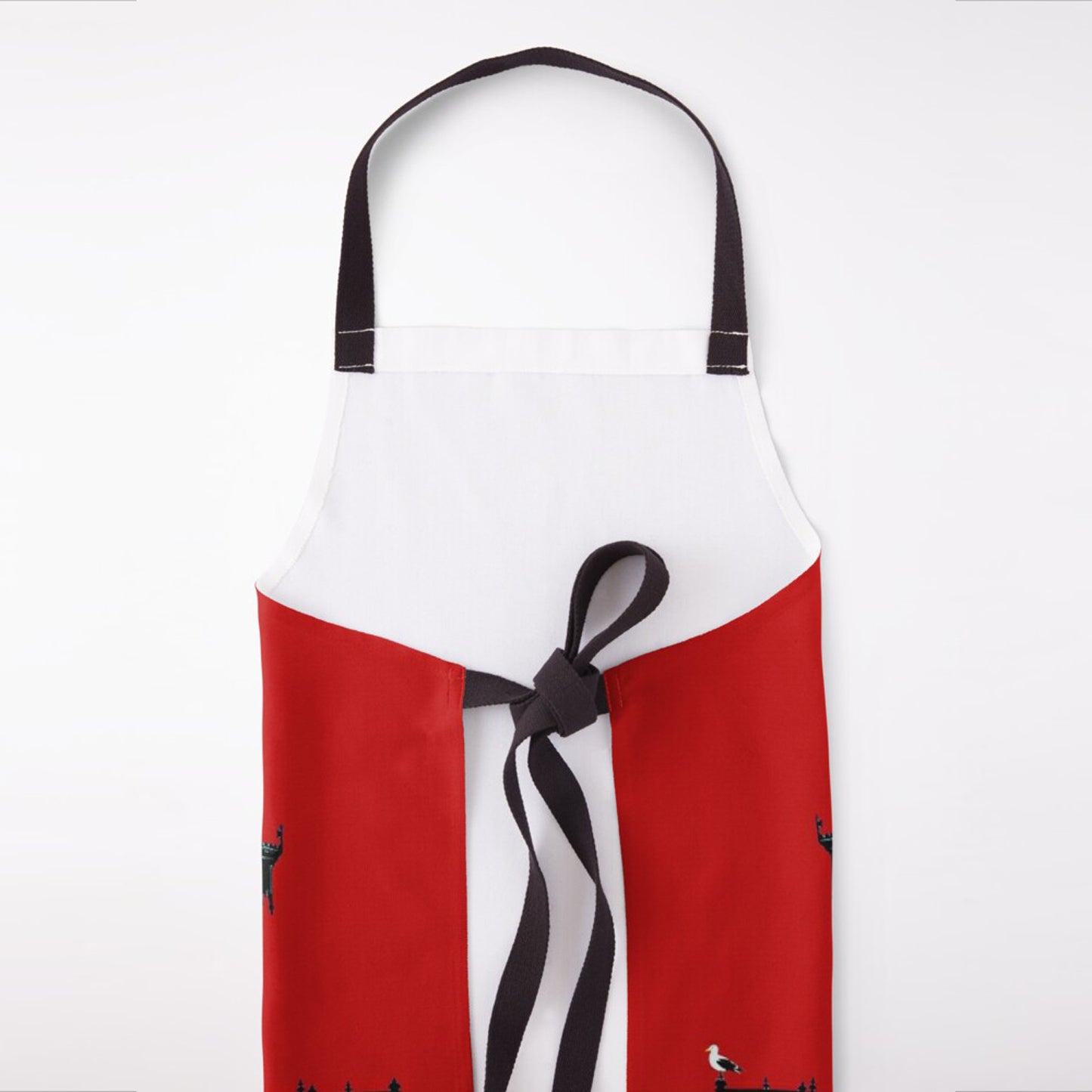 Brighton Bandstand Apron - Red