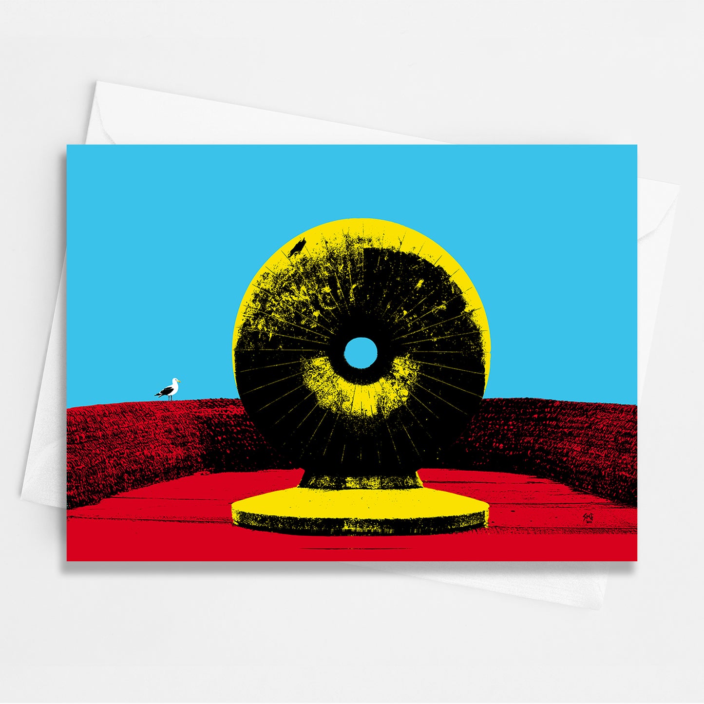 The Doughnut Greeting Card Brighton