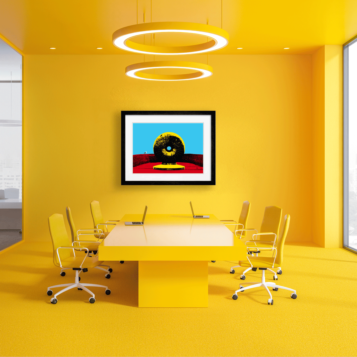 The Doughnut Brighton Art Print