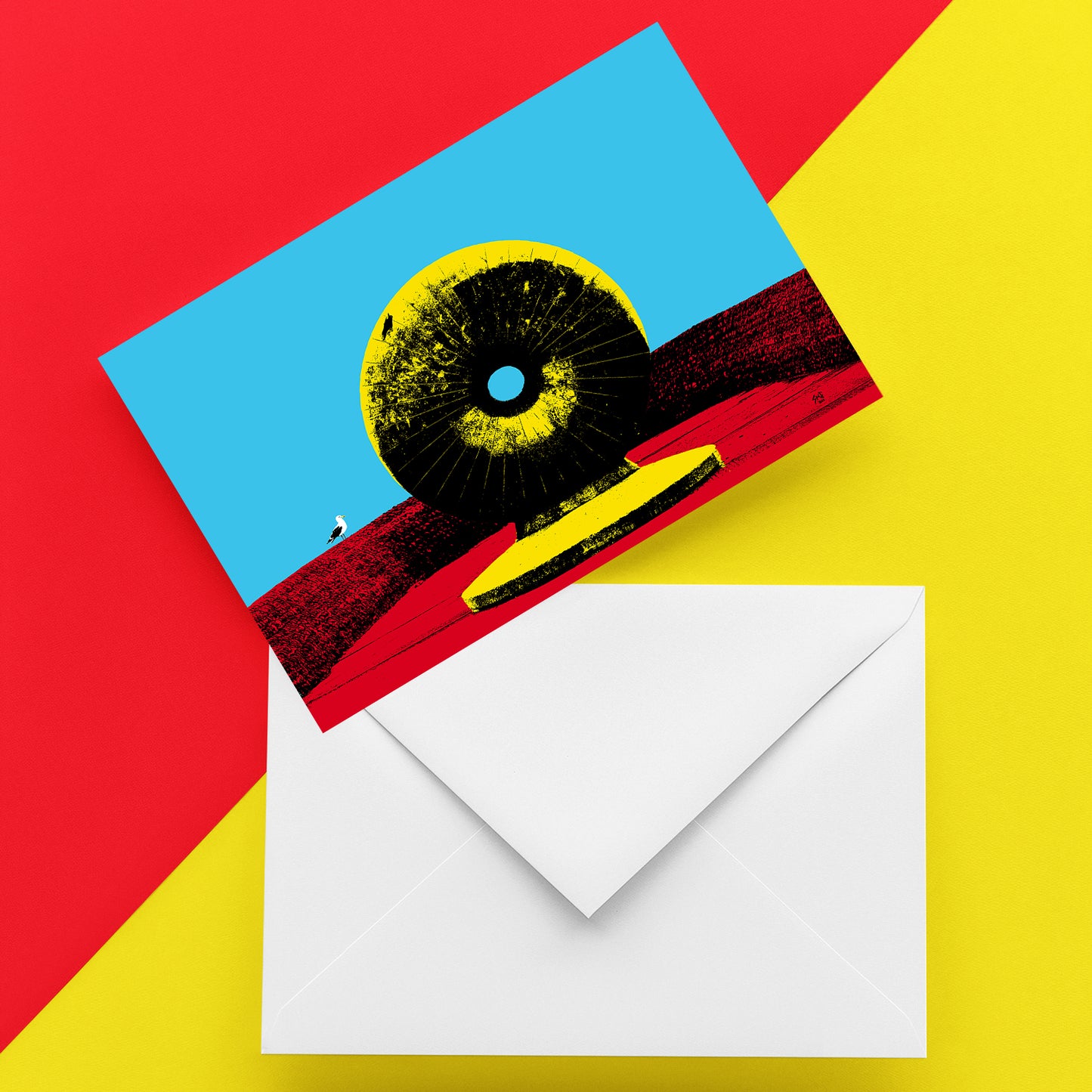 The Doughnut Greeting Card Brighton