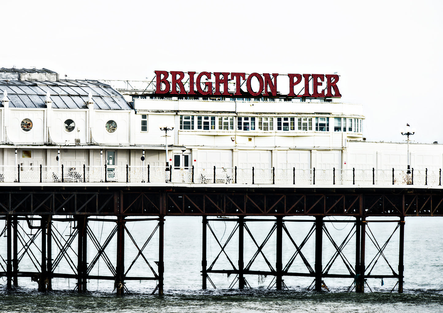 Brighton Palace Pier Limited Edition Print By Stef Kerswell