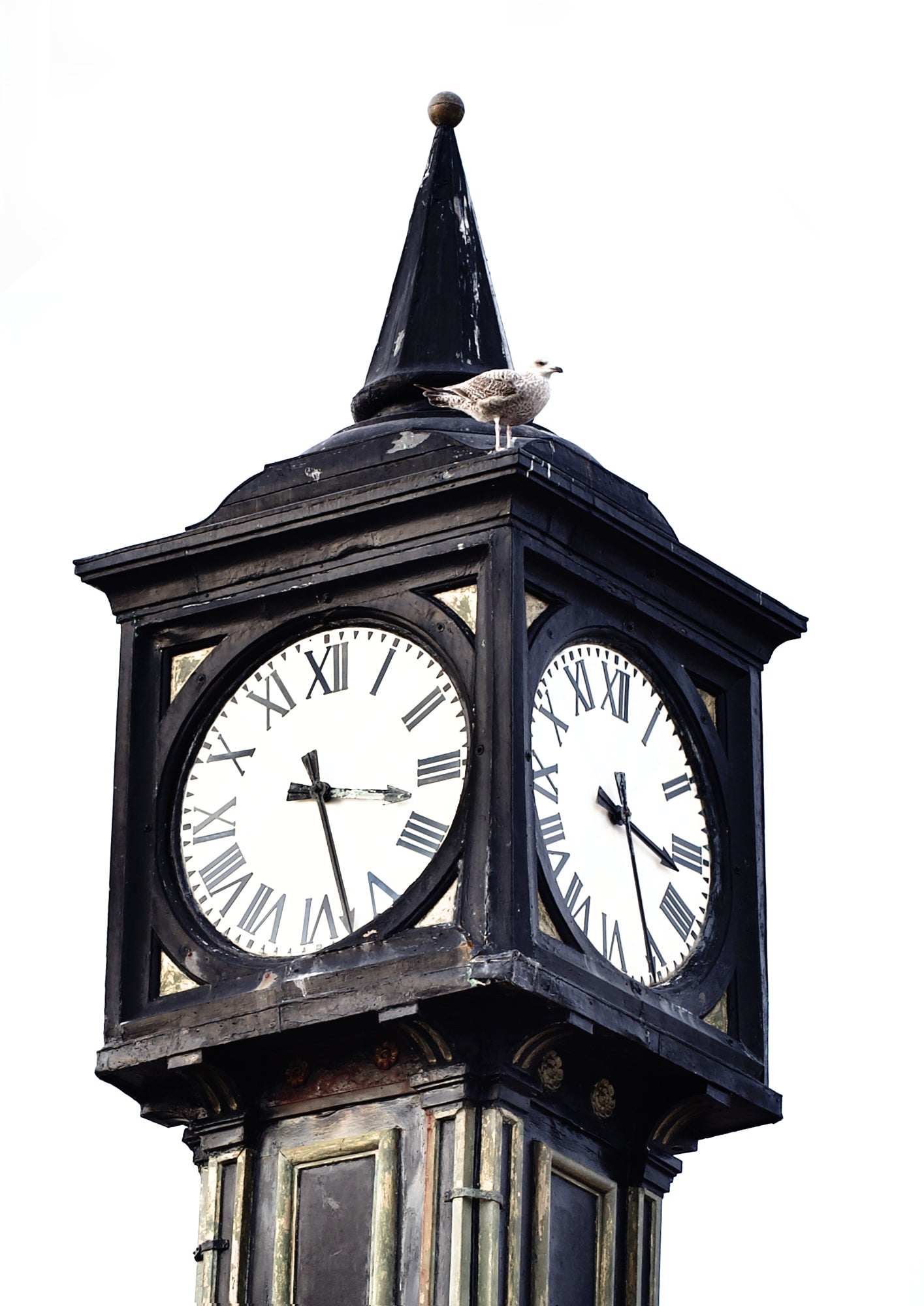 Palace Pier Clock Limited Edition Print By Stef Kerswell