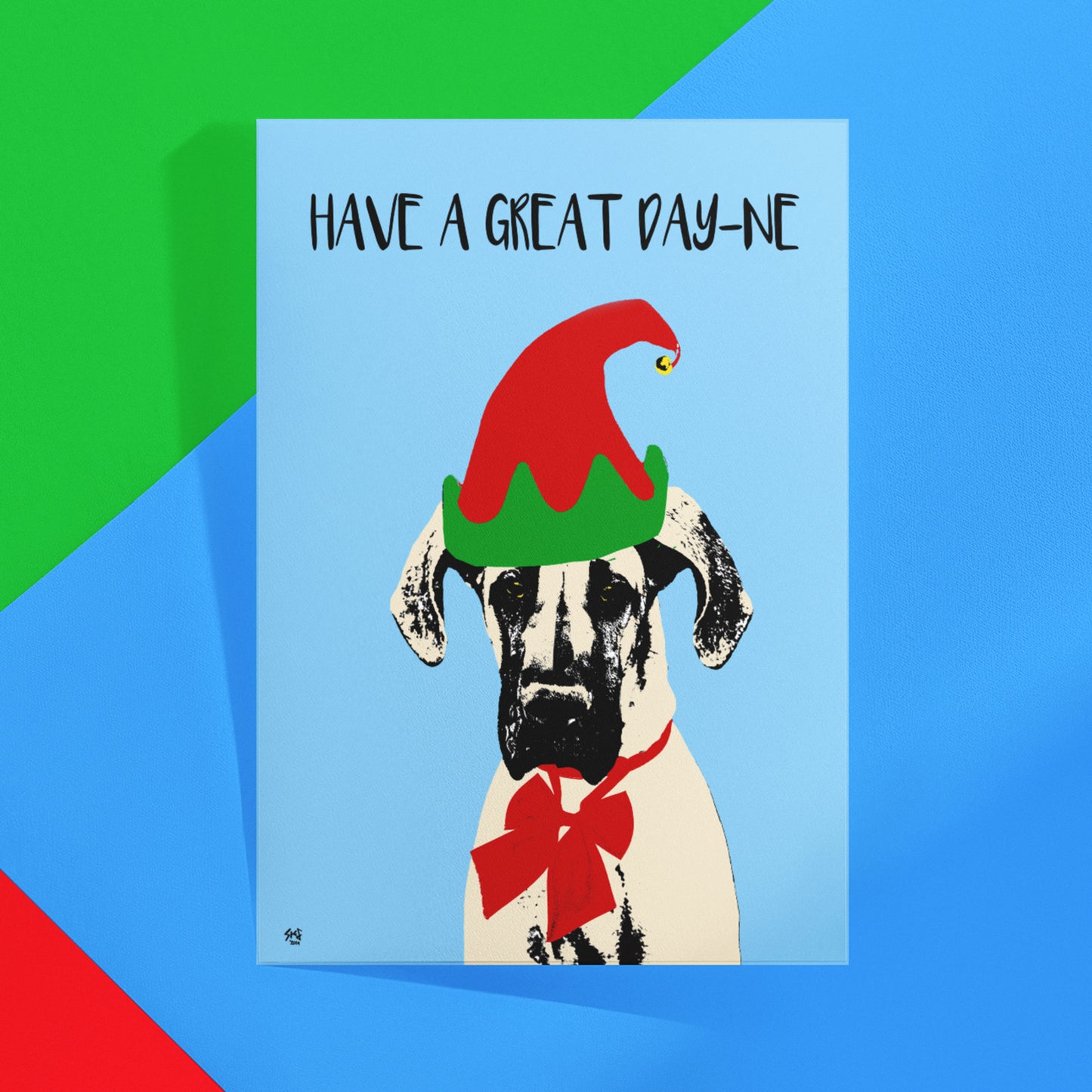 Have a Great Day-ne Christmas Card