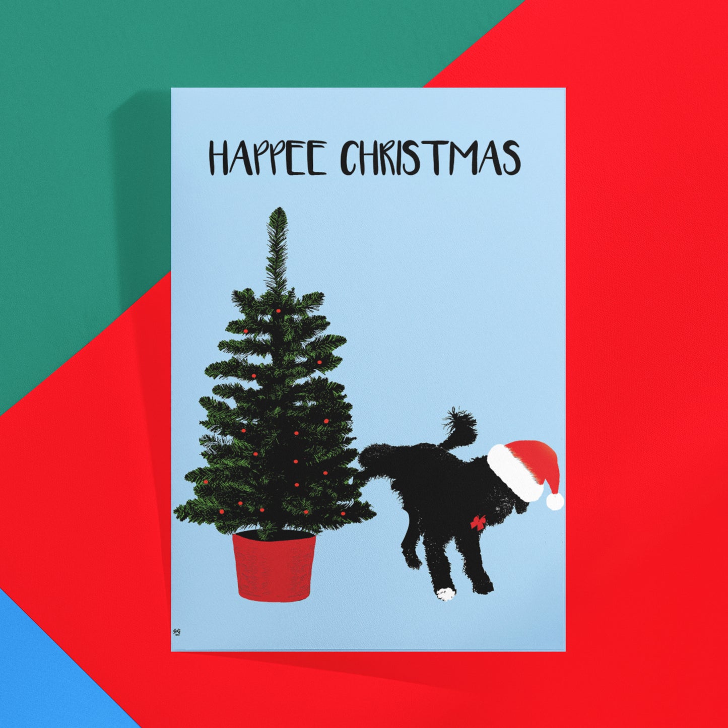 Happee Christmas Card