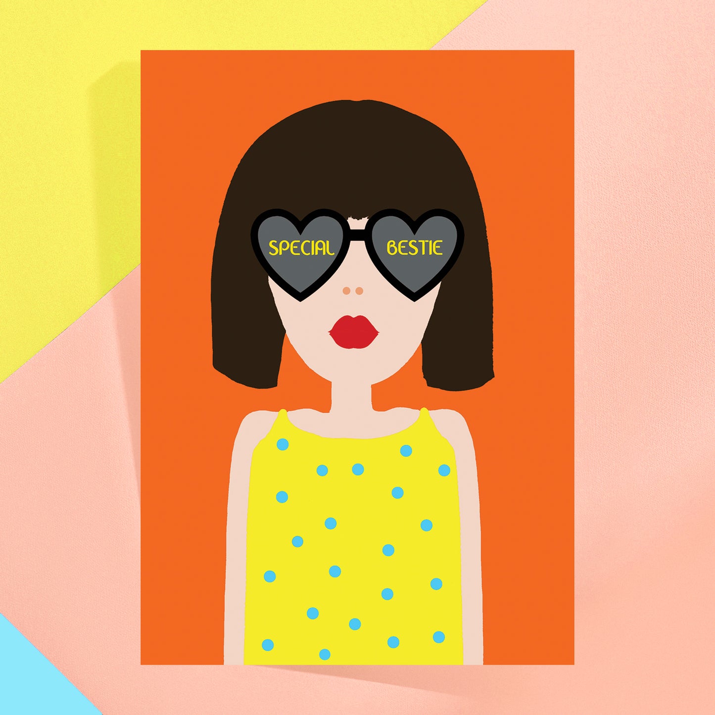 Special Bestie 2 Greeting Card