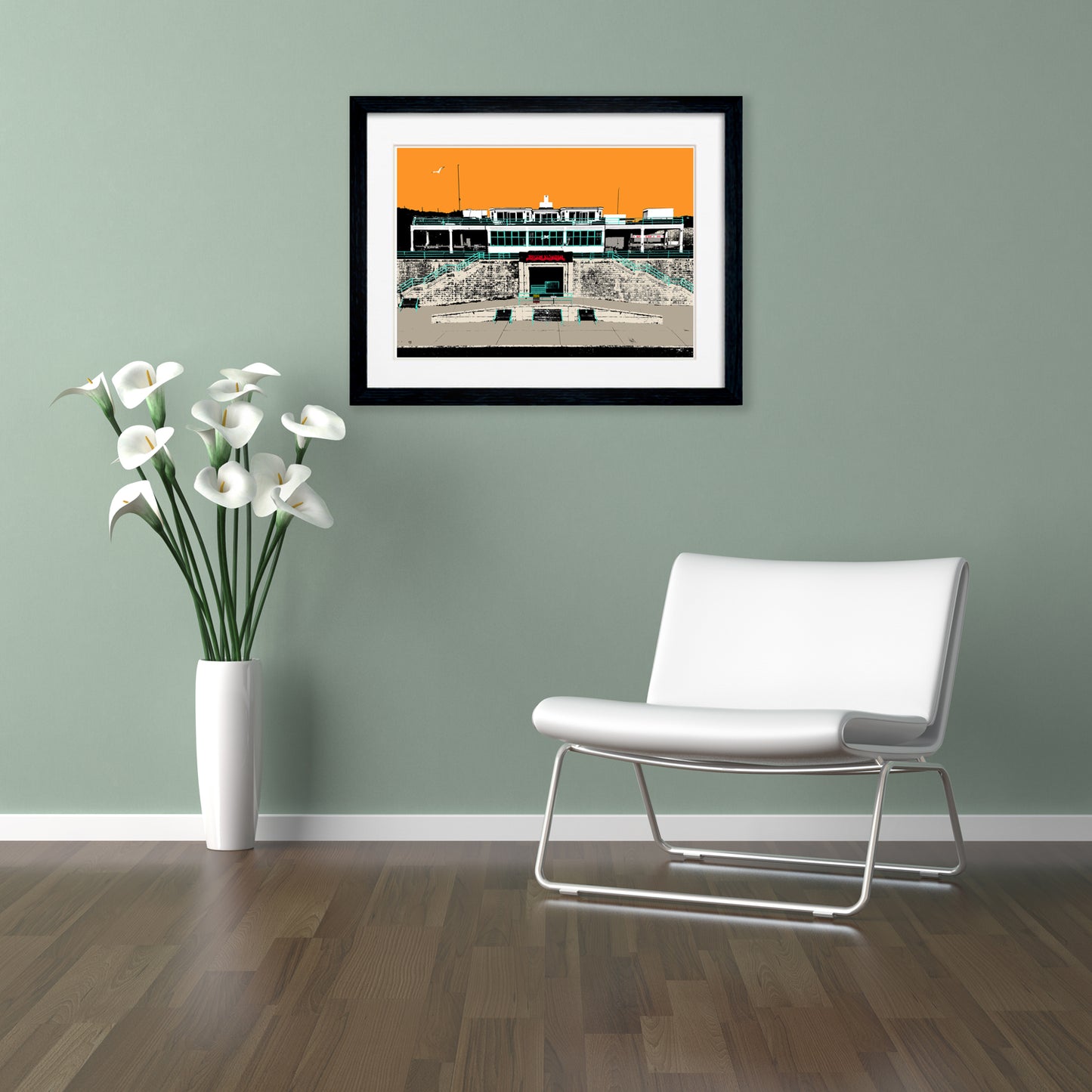 Saltdean Beach Art Print - by Billy Brighton