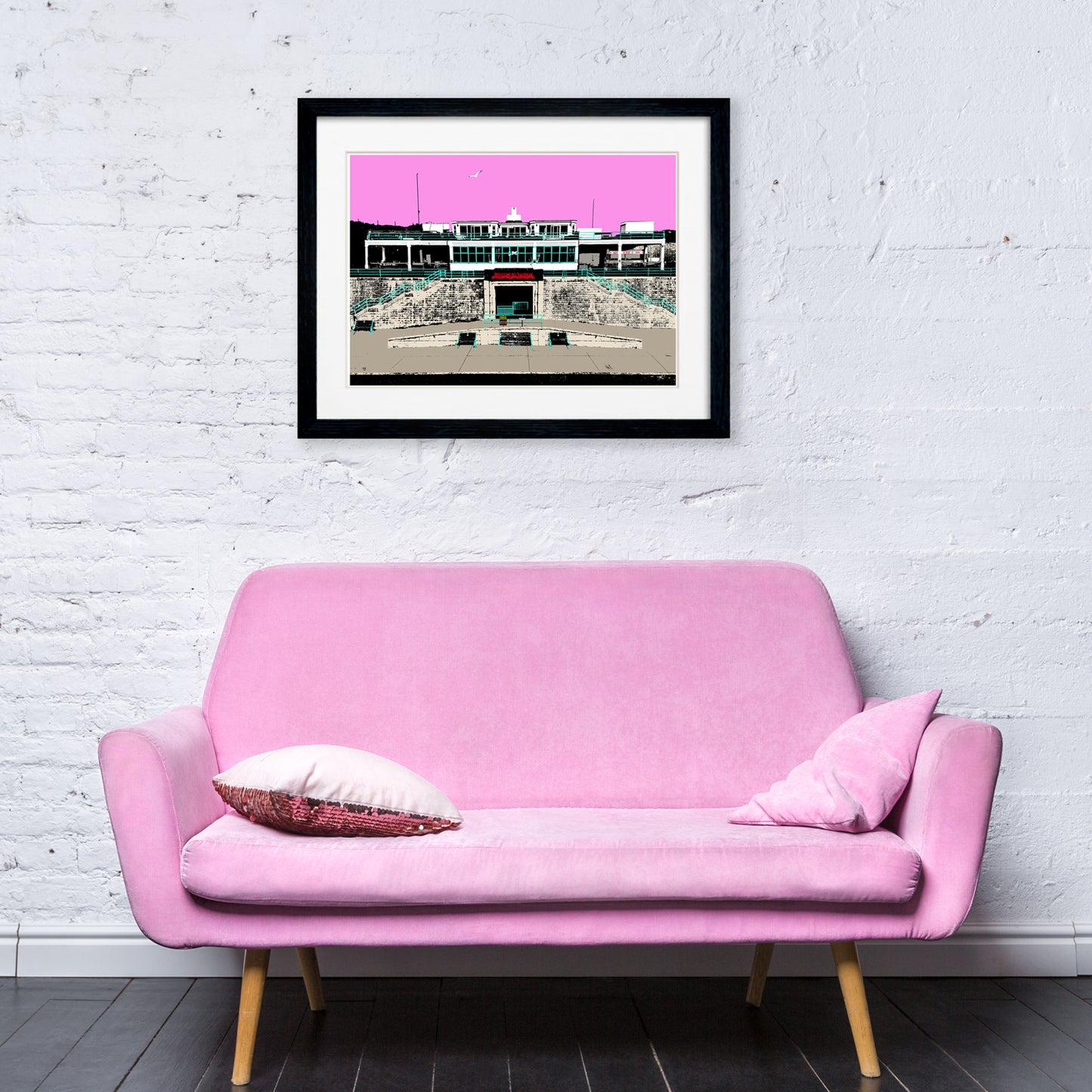 Saltdean Beach Art Print - by Billy Brighton