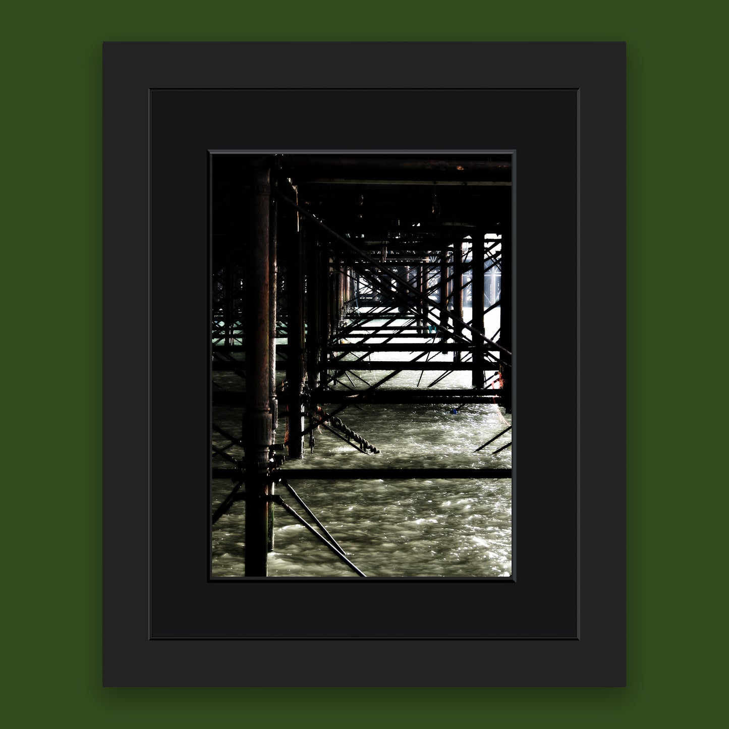 Below the Palace Pier Limited Edition Print by Stef Kerswell