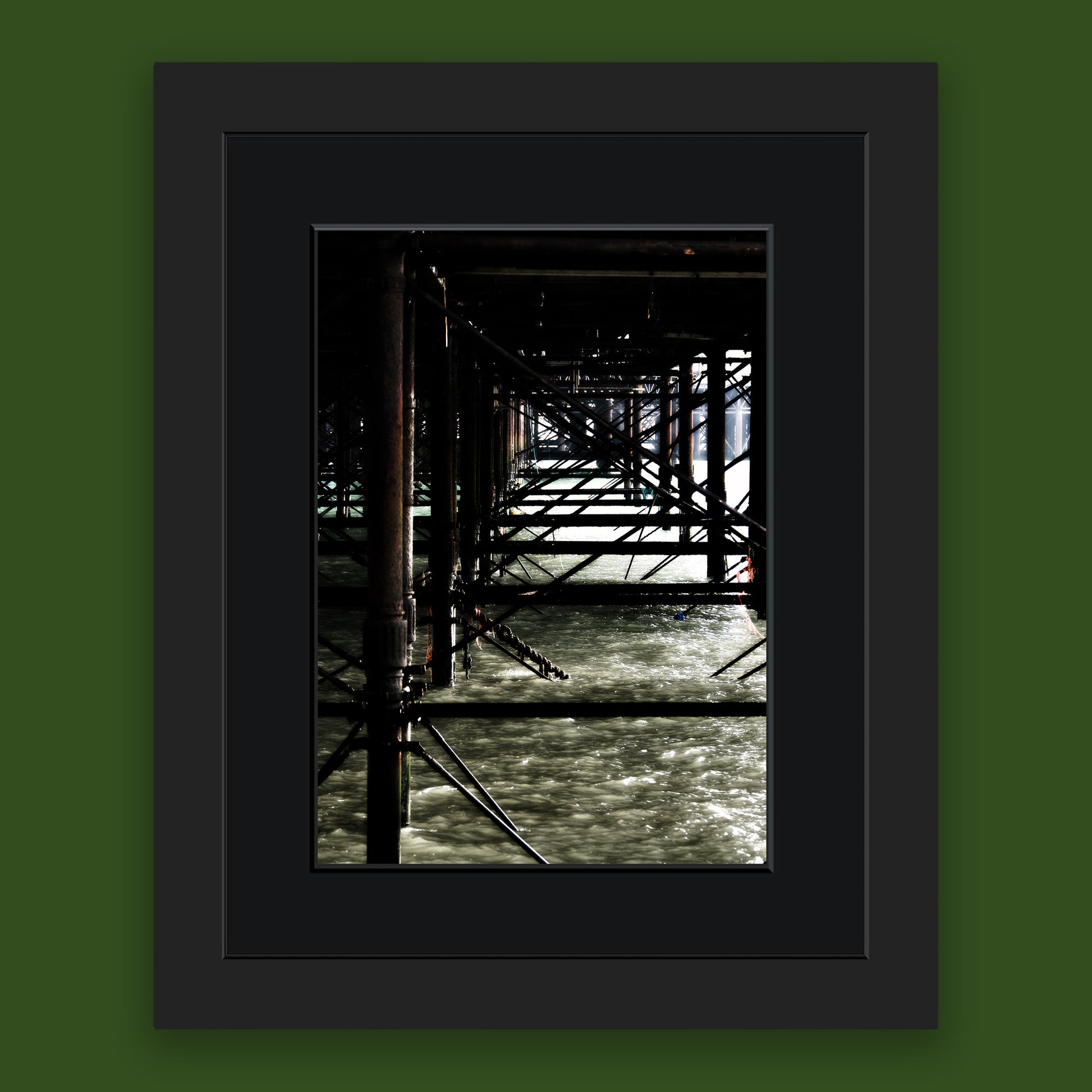 Below the Palace Pier Limited Edition Print by Stef Kerswell