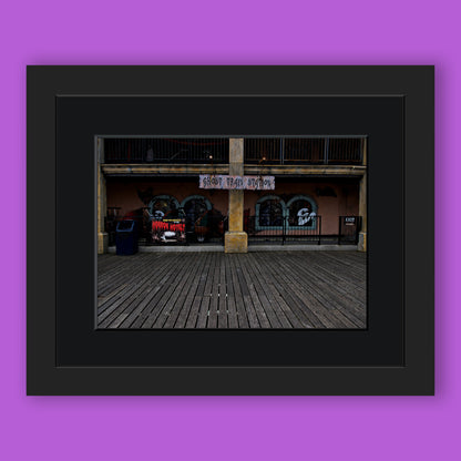 Ghost Train on  the Palace Pier Brighton Limited Edition Print By Stef Kerswell