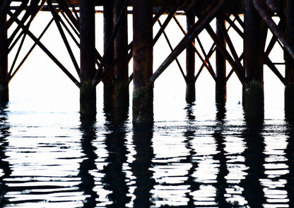 Below the Palace Pier Limited Edition Print by Stef Kerswell