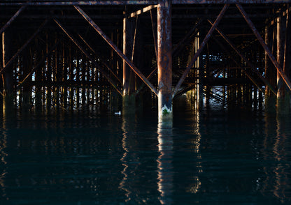 Below the Palace Pier Limited Edition Print by Stef Kerswell
