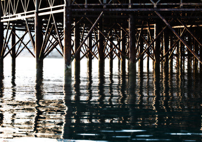 Below the Palace Pier Limited Edition Print by Stef Kerswell