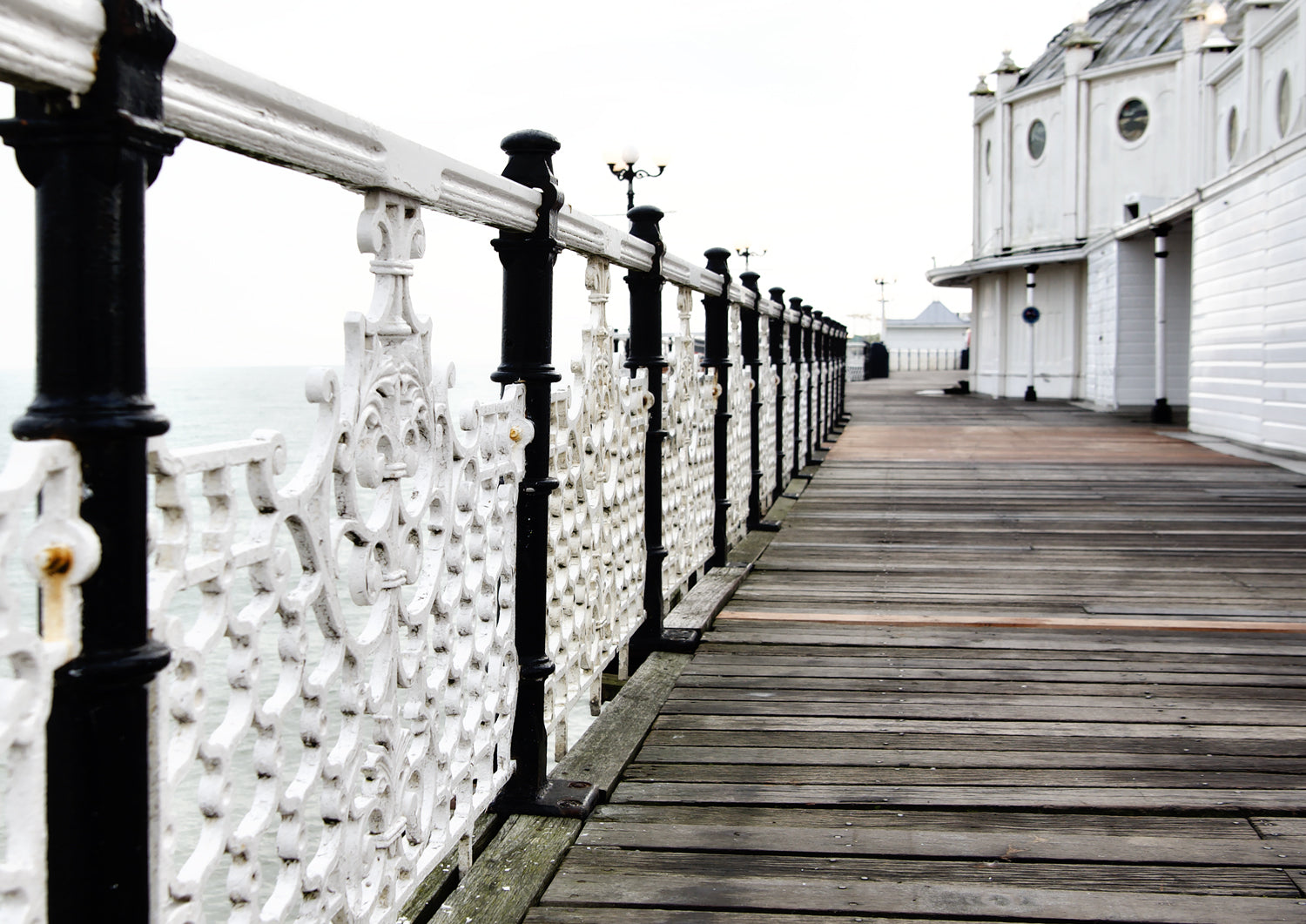 Palace Pier empty Limited Edition Print By Stef Kerswell
