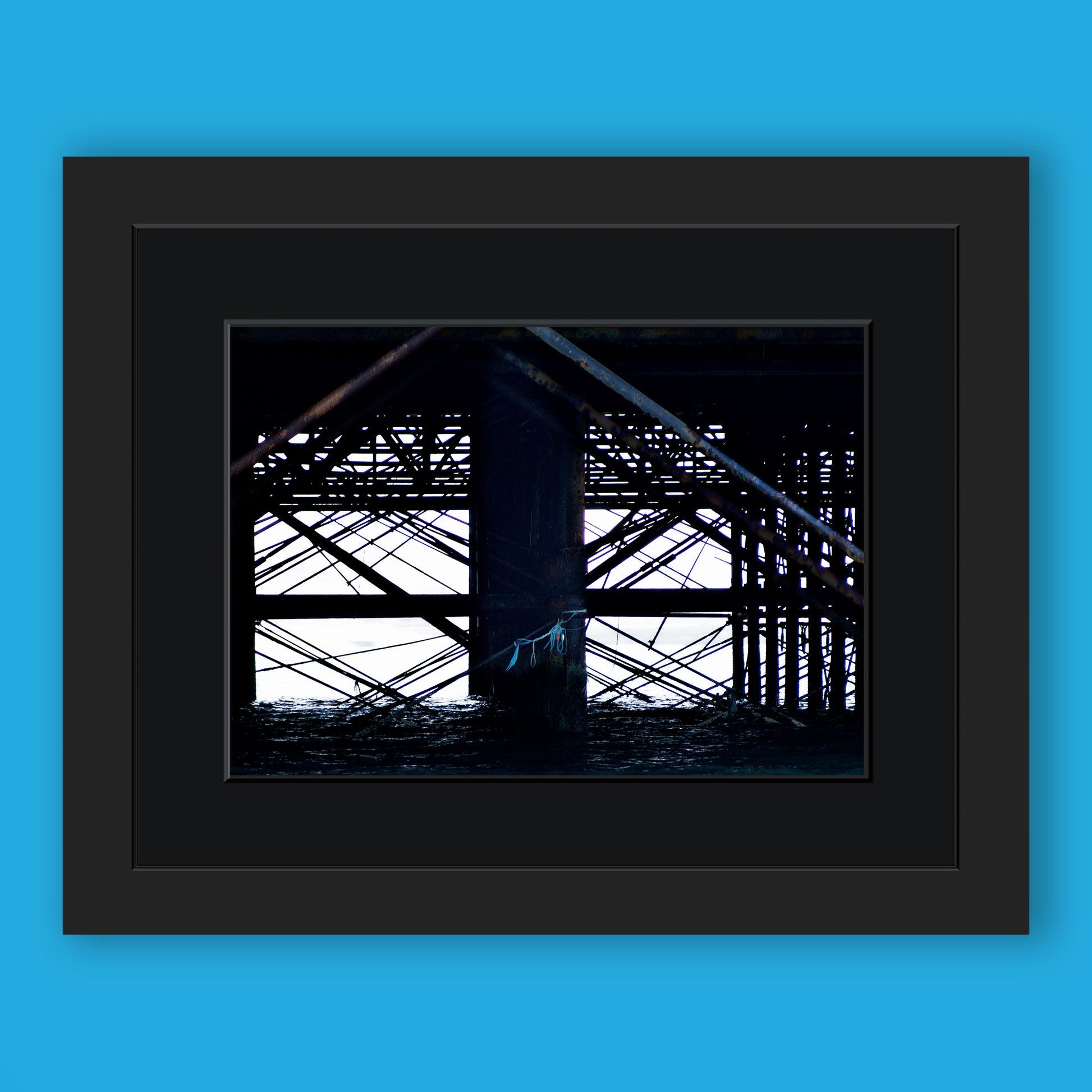 Below the Palace Pier Limited Edition Print by Stef Kerswell