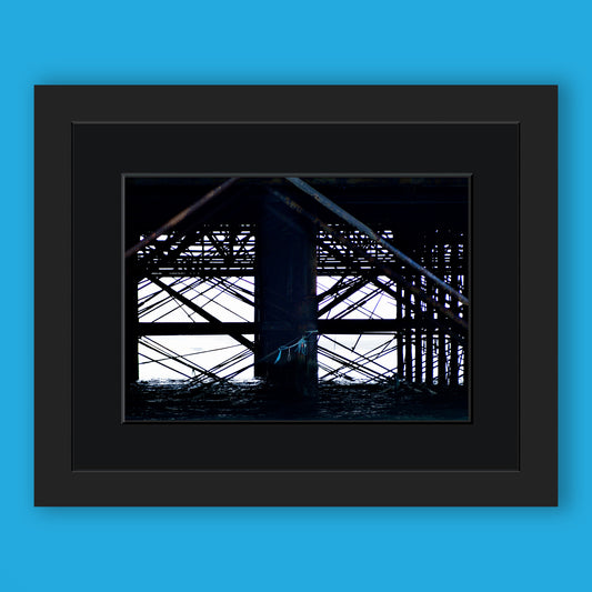 Below the Palace Pier Limited Edition Print by Stef Kerswell