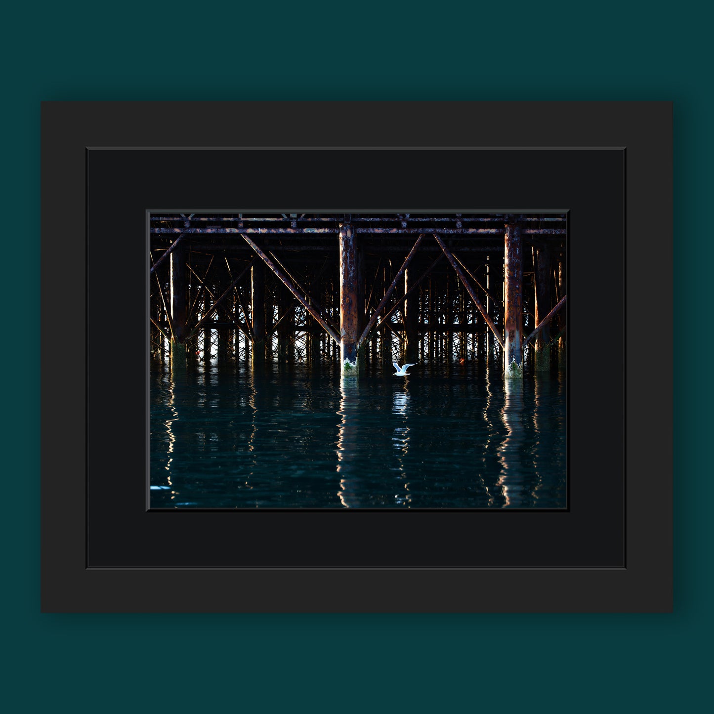Below the Palace Pier Limited Edition Print by Stef Kerswell