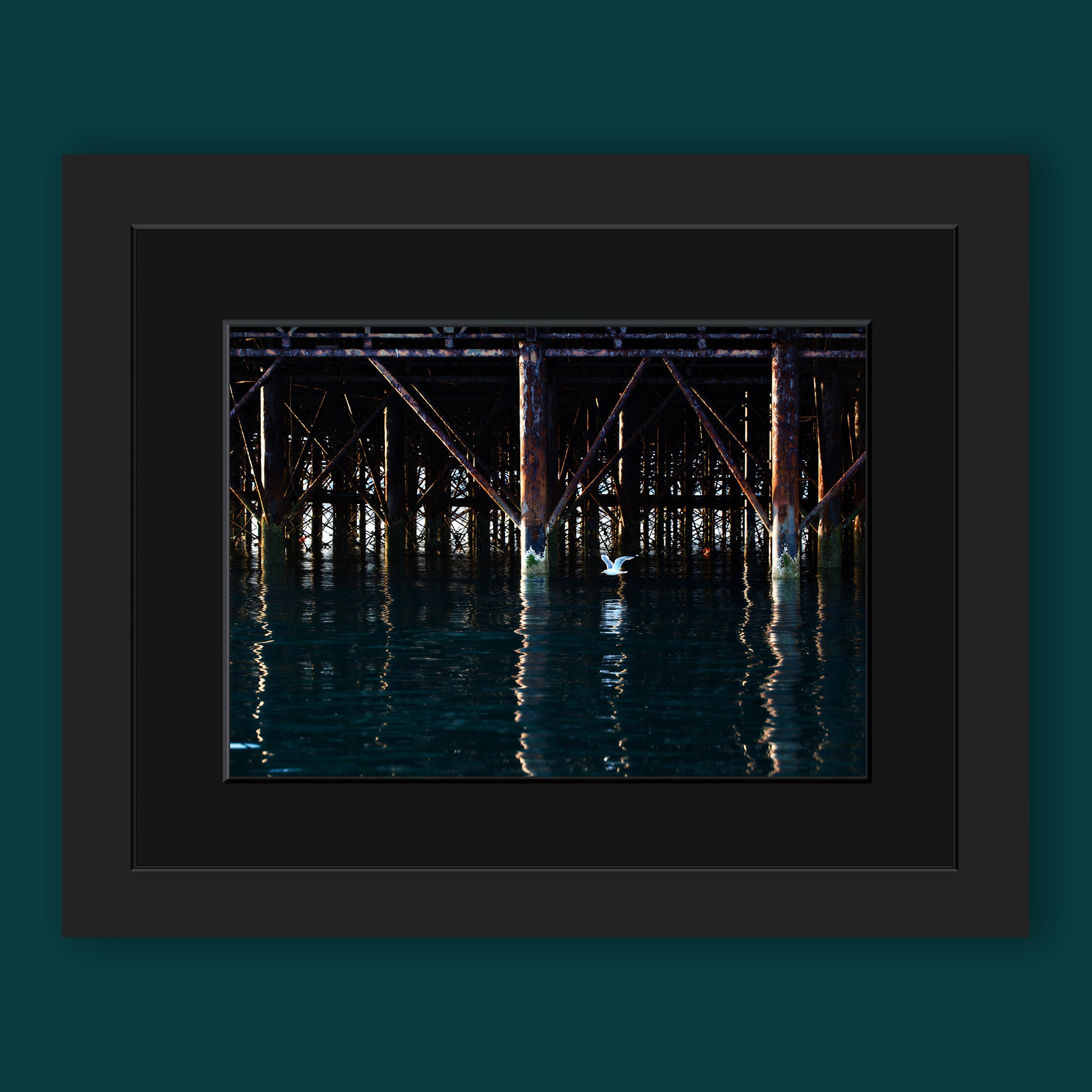 Below the Palace Pier Limited Edition Print by Stef Kerswell