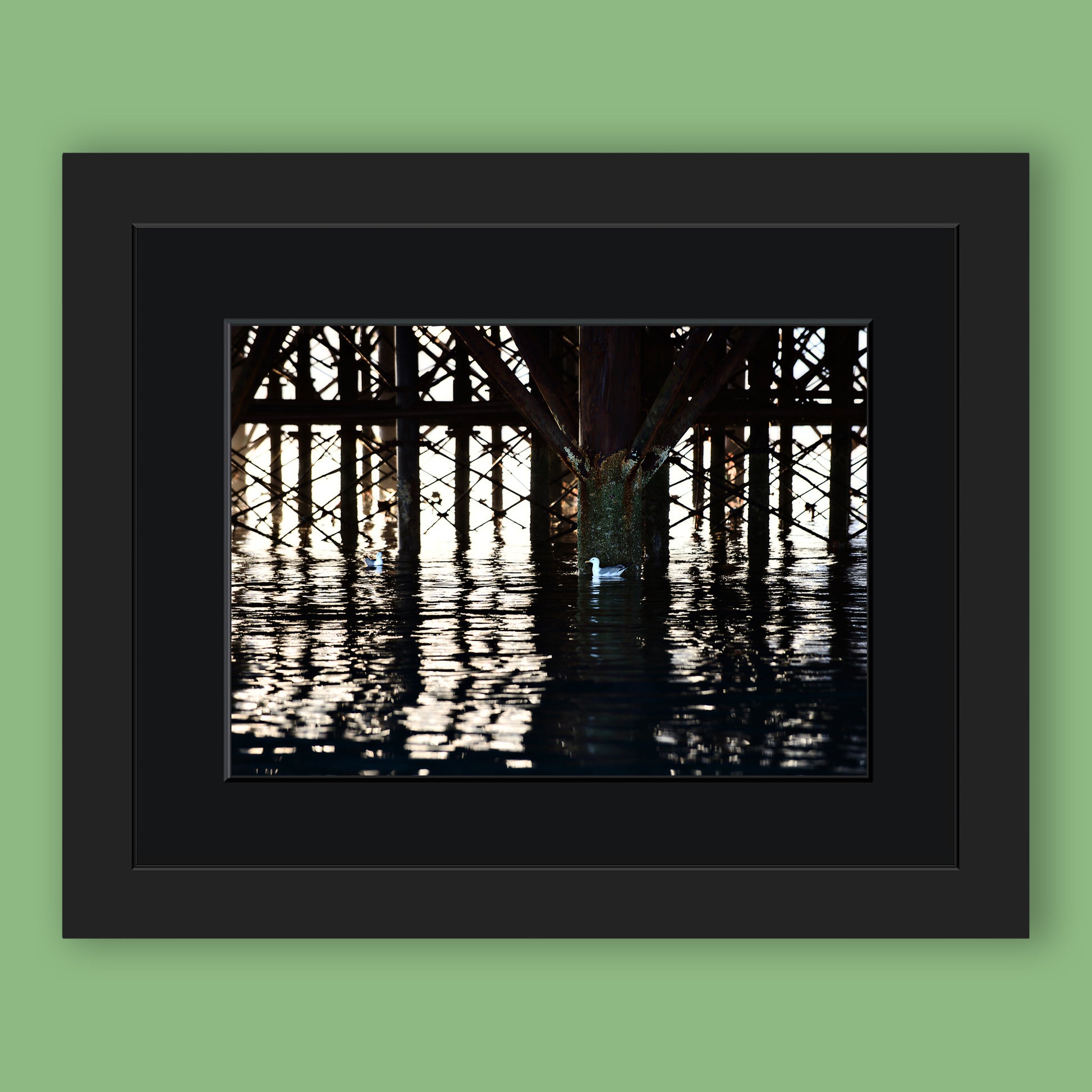 Below the Palace Pier Limited Edition Print by Stef Kerswell