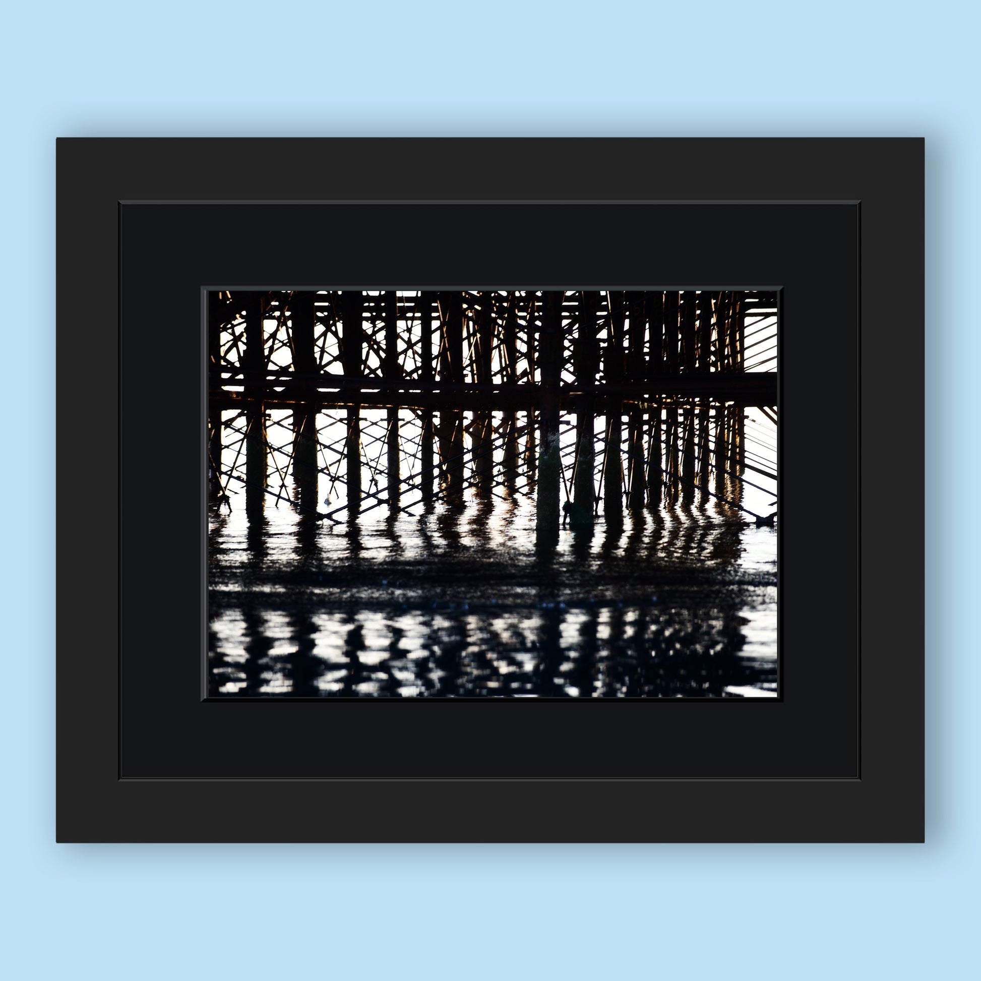 Below the Palace Pier Limited Edition Print by Stef Kerswell