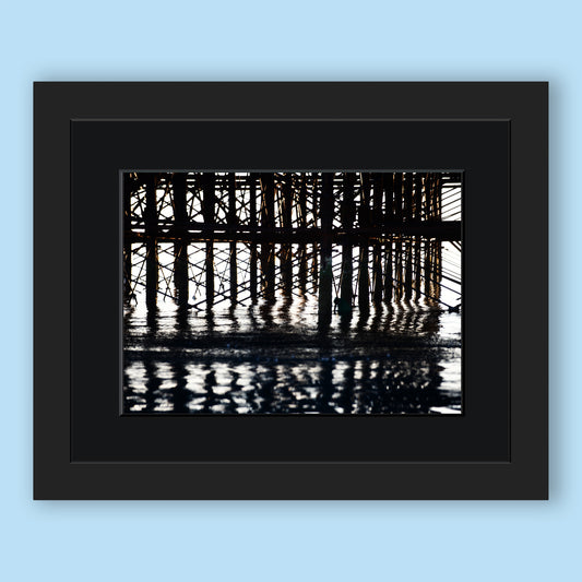 Below the Palace Pier Limited Edition Print by Stef Kerswell