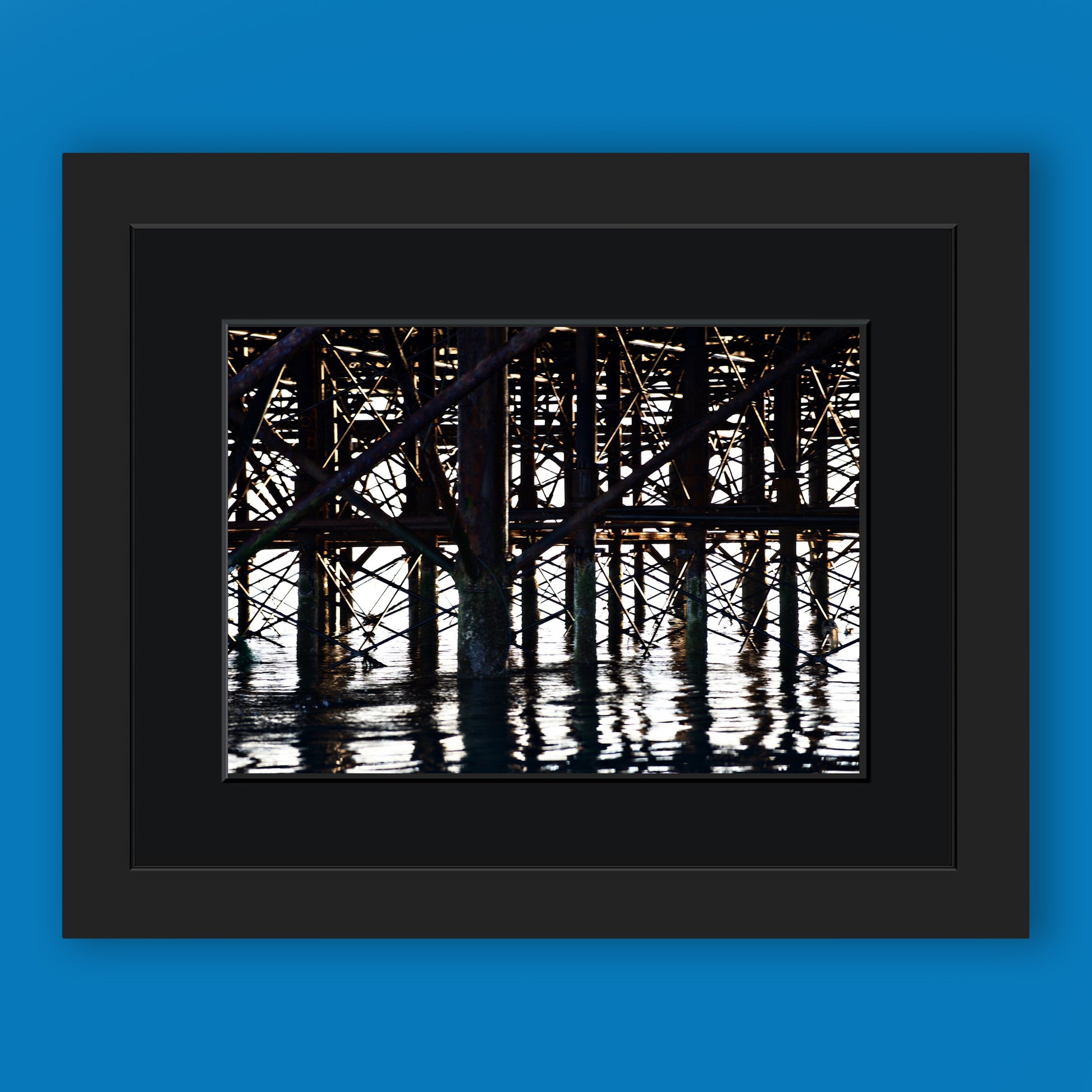 Below the Palace Pier Limited Edition Print by Stef Kerswell