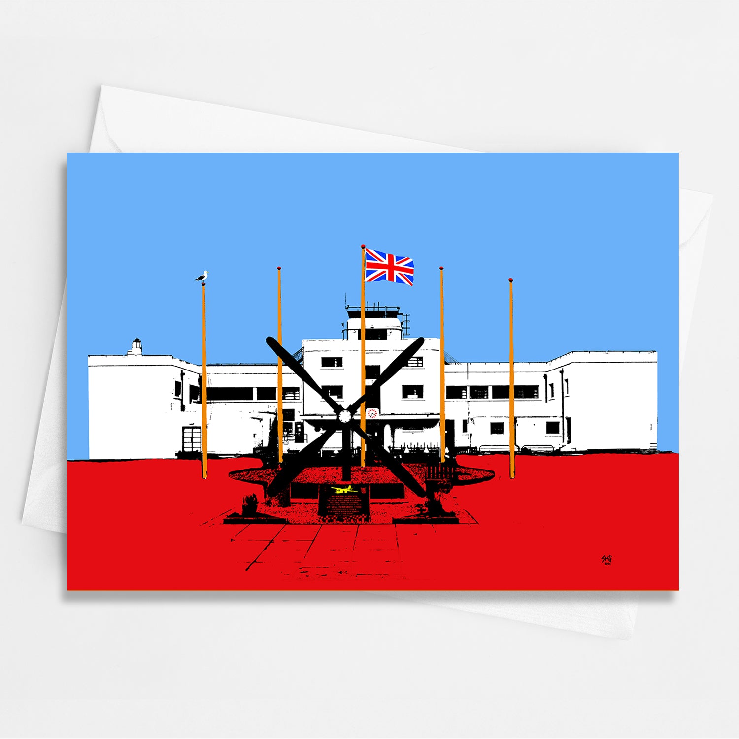 Brighton City Airport Greeting Card