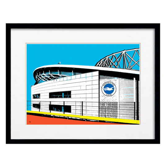 Amex Stadium Print - Blue