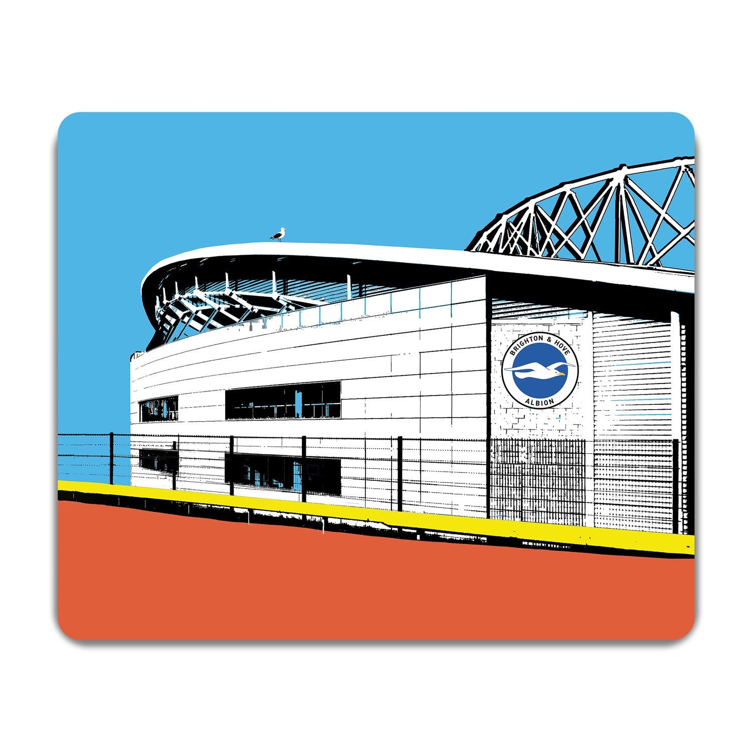 Amex Stadium Placemats Blue