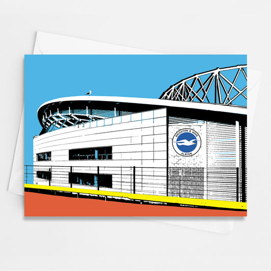 Brighton Amex Stadium Greeting Card