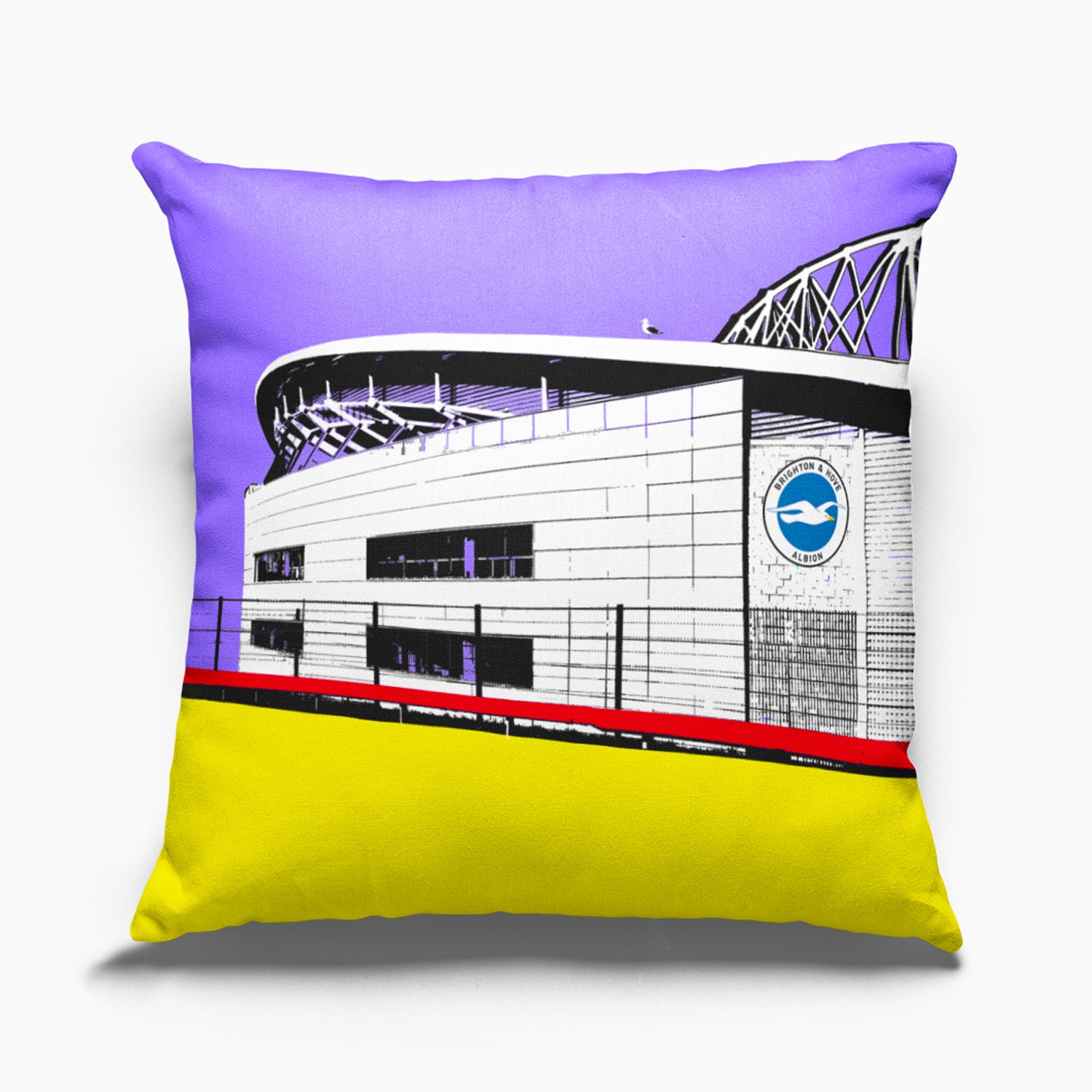 Amex Stadium Cushions - Purple