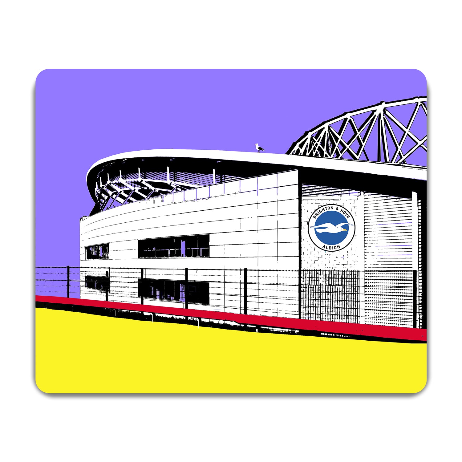 Amex Stadium Placemats Purple