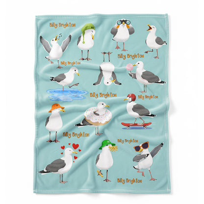 Billy Brighton Fleece Blanket