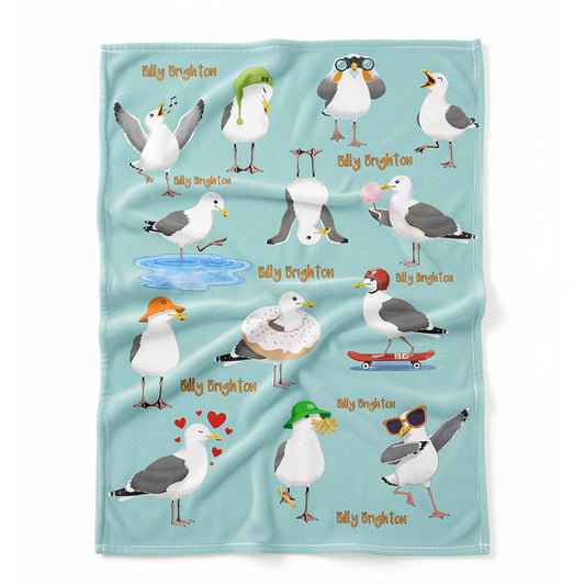 Billy Brighton Fleece Blanket