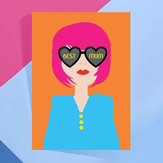 Best Mum Greeting Card