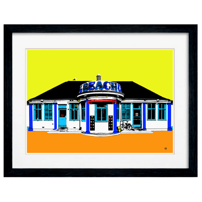 The Big Beach Cafe Hove Art Print