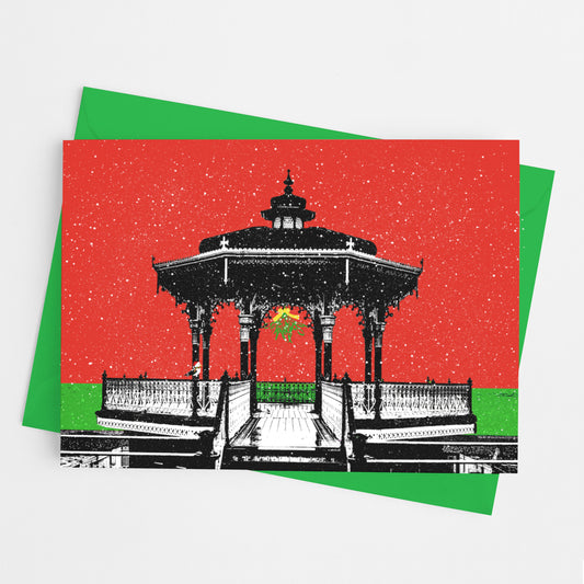 Brighton Bandstand Christmas Card